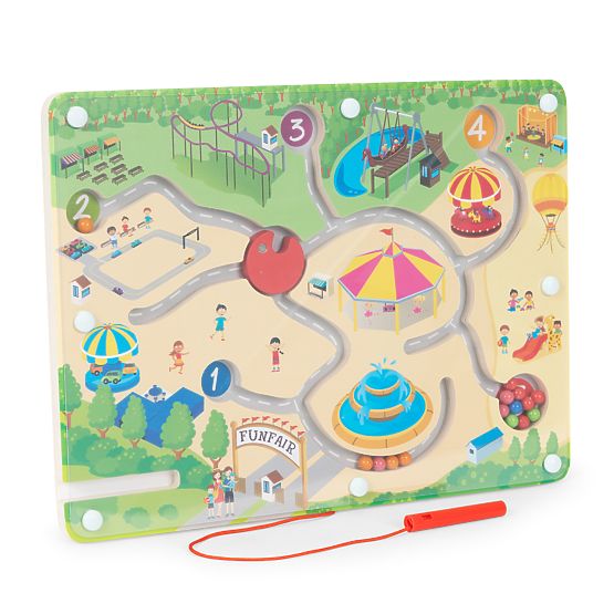 Magnetická labyrintová hra pre deti ECOTOYS