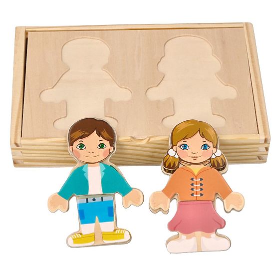 Magnetická obliekačka Deti sveta