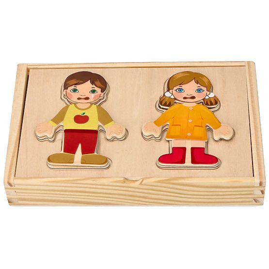 Magnetická obliekačka Deti sveta