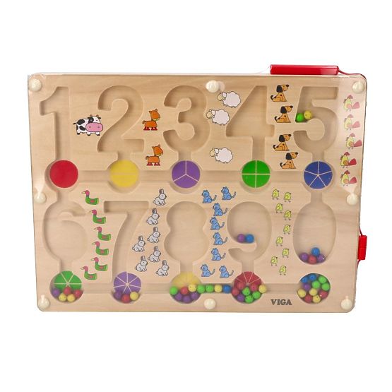 Magnetické bludisko číslice