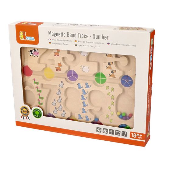 Magnetické bludisko číslice