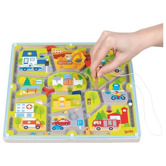 Magnetické bludisko Malé mesto