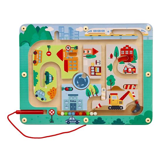 Magnetické bludisko vozidlá