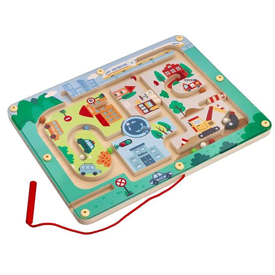 Magnetické bludisko vozidlá