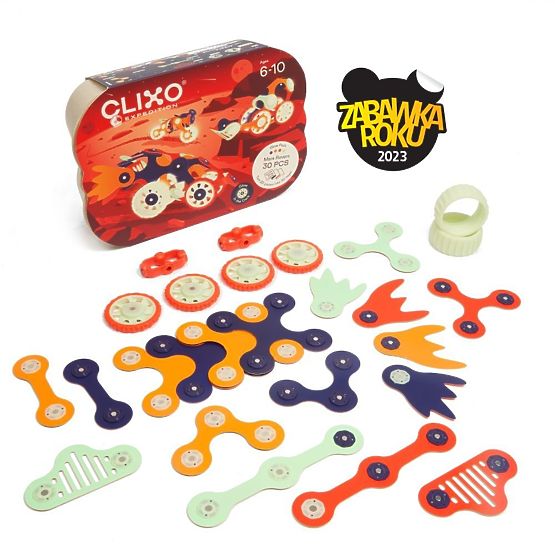 Magnetické kocky Clixo Marsovská Expedícia