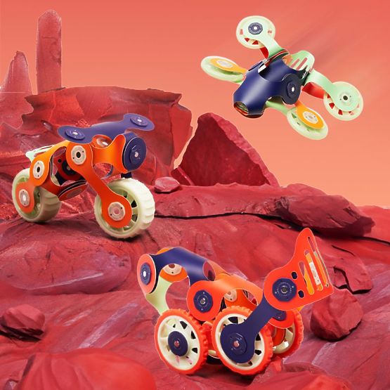 Magnetické kocky Clixo Marsovská Expedícia