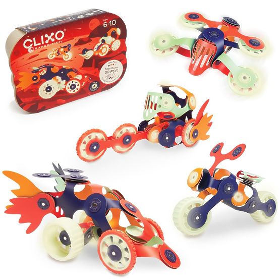 Magnetické kocky Clixo Marsovská Expedícia