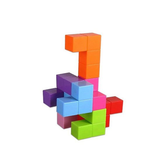 Magnetické kocky Magic Magnetic Cubes, 56 prvkov