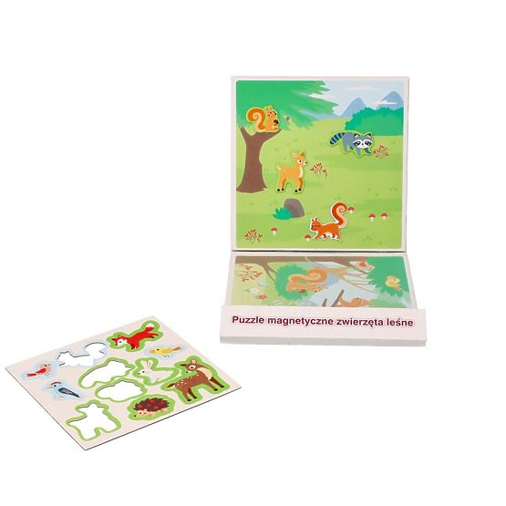 Magnetické puzzle Lesné zvieratá