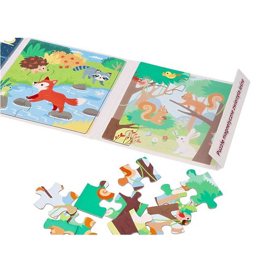 Magnetické puzzle Lesné zvieratá