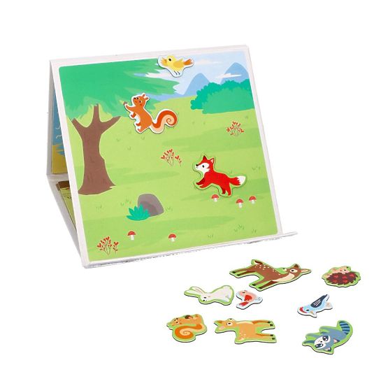 Magnetické puzzle Lesné zvieratá