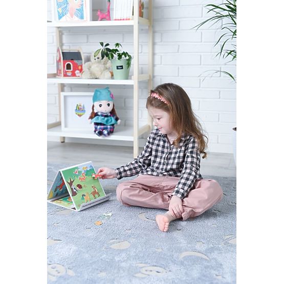 Magnetické puzzle Lesné zvieratá