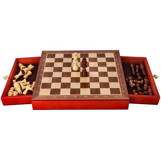 Magnetické šachy so zásuvkami