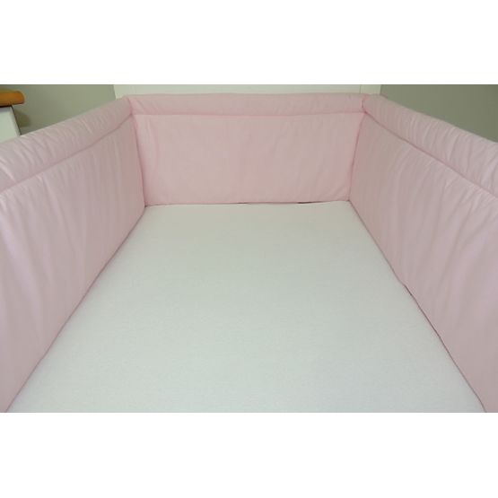 Mantinel do postieľky 120 x 60 - ružový
