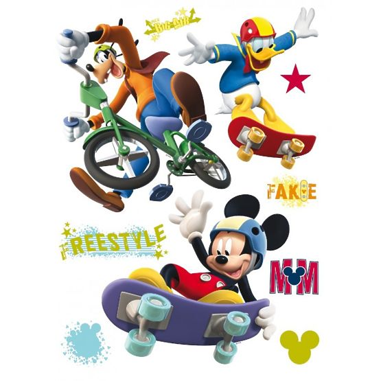 Maxi nálepky - myšiak Mickey a jeho kamaráti