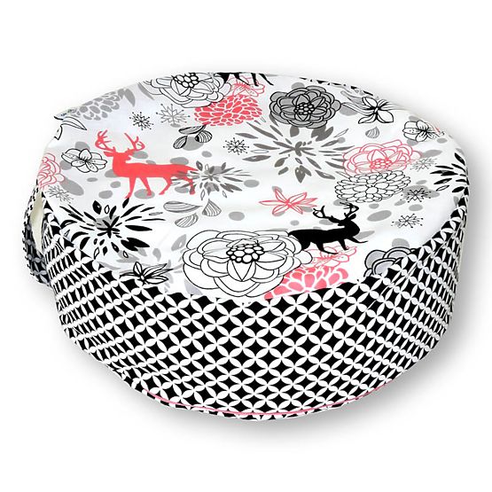 Meditačný pohánkový podsedák - jelene