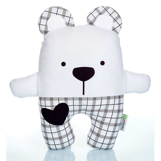 Medvedík Teddy v kockovanom malý