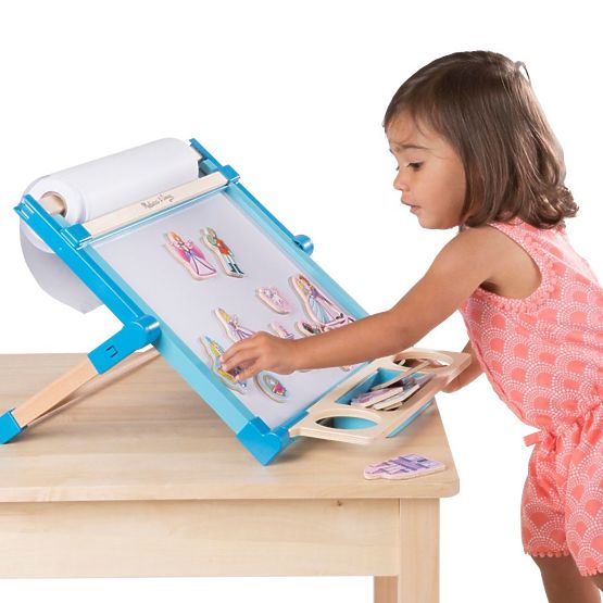 Melissa & Doug - magnetky na chladničku Princezná 20ks