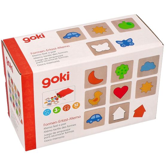 Memo dotykové tvary