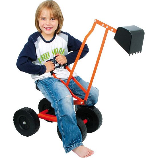 Mini záhradný bager pre deti