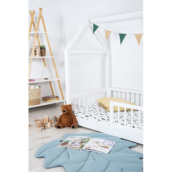 Montessori domčeková posteľ Elis biela