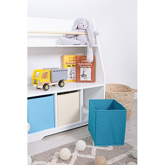 Montessori knižnica Cyan - biela
