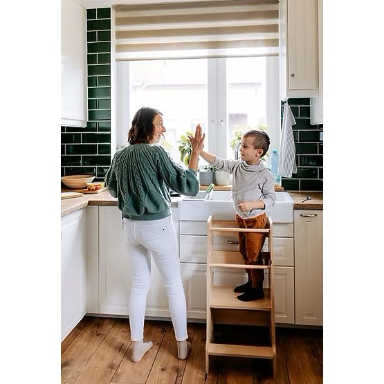 Montessori učebná veža Stella - biela