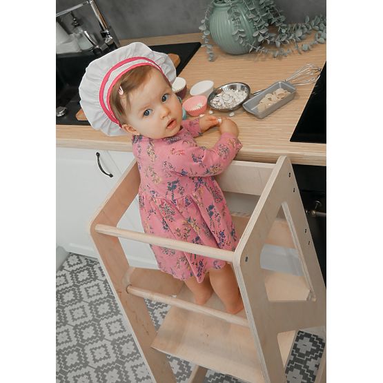 Montessori učiaca veža Pola MAXI 90 - prírodná