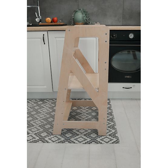 Montessori učiaca veža Pola MAXI 90 - prírodná