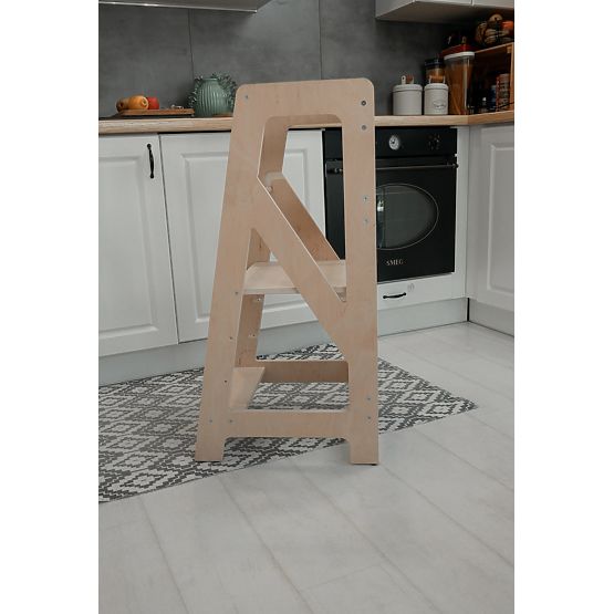 Montessori učiaca veža Pola MAXI 90 - prírodná