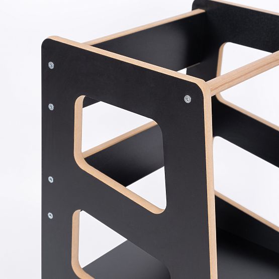 Montessori učiaca veža Quadro Black