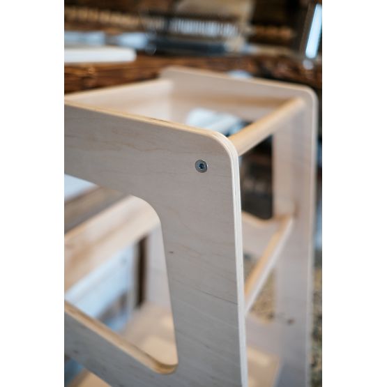 Montessori učiaca veža Hugo MAXI 90 - prírodná