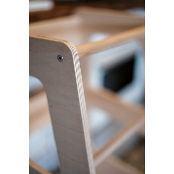 Montessori učiaca veža Hugo MAXI 90 - prírodná