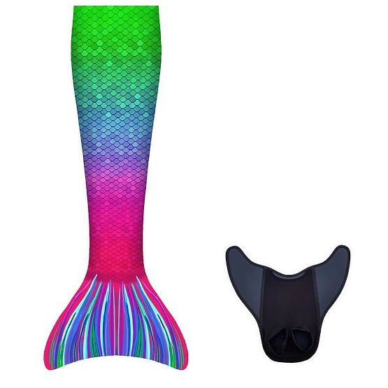 Morská panna chvost - monoplutva Aquaris na plávanie Capri veľkosť 