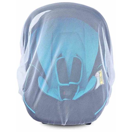 Moskytiéra na autosedačku CARETERO Biela