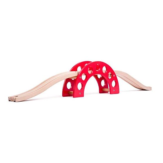 Most s červeným oblúkom