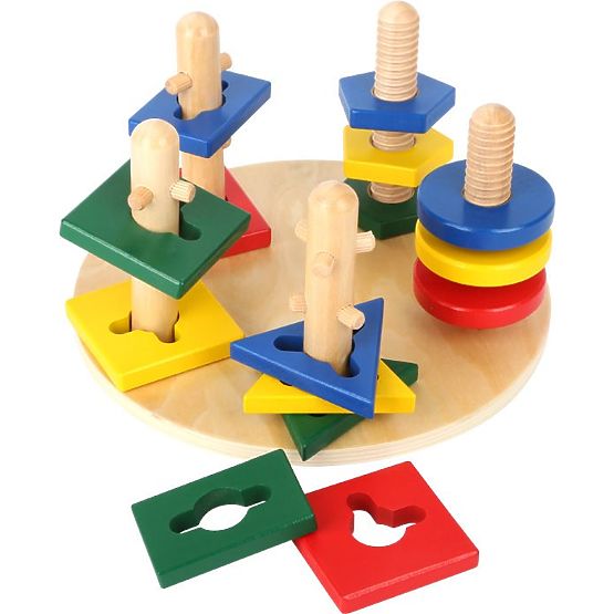 Motorické veže skladačka