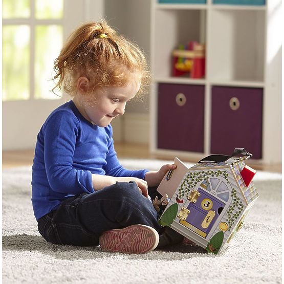 Motorický domček so zámkami