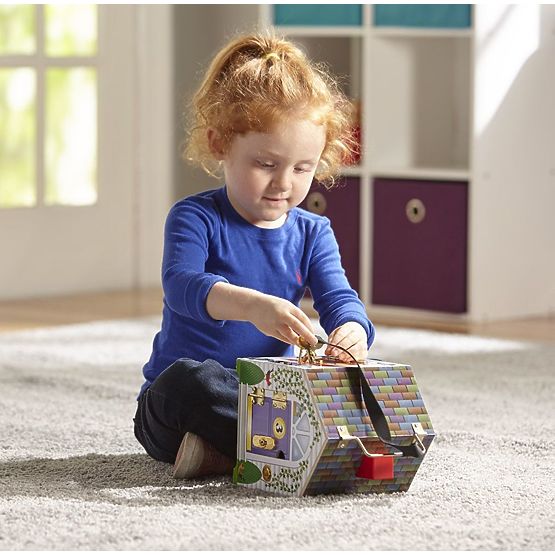 Motorický domček so zámkami