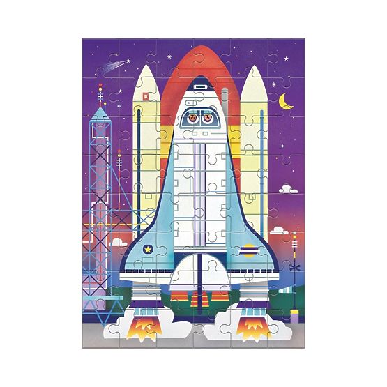 Mudpuppy Puzzle Raketoplán 48 dielikov