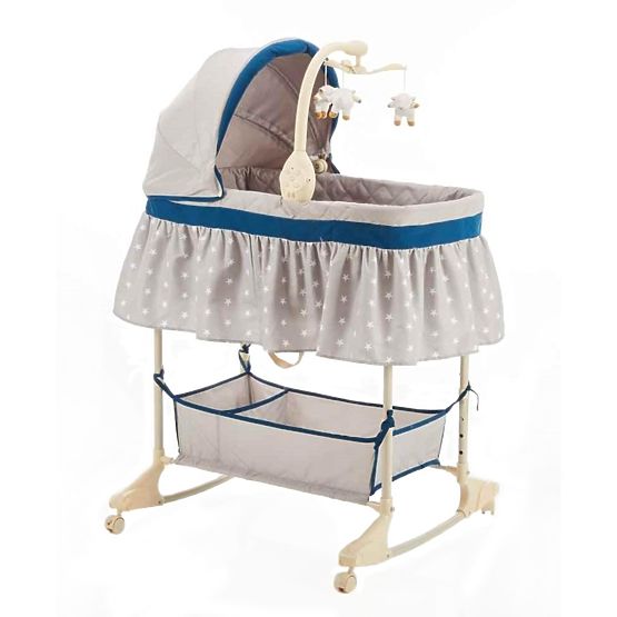 Multifunkčná kolíska Baby Mix grey Sivá