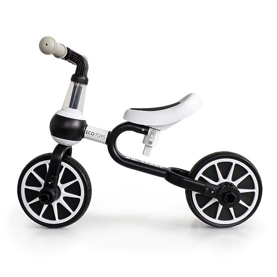 Multifunkčné odrážadlo STAR 3v1 - čierno-biele