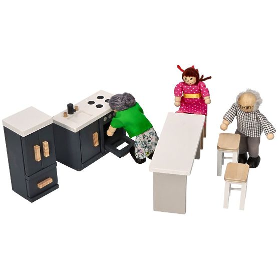 Nábytok do domčeka pre bábiky Kuchyňa