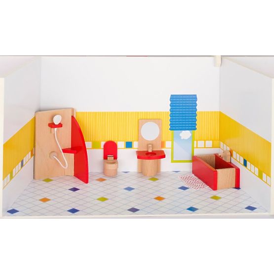 Nábytok do kúpeľne pre bábiky