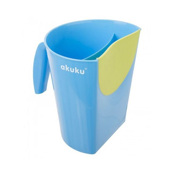 Nádobka na umývanie vlasov Akuku modrá