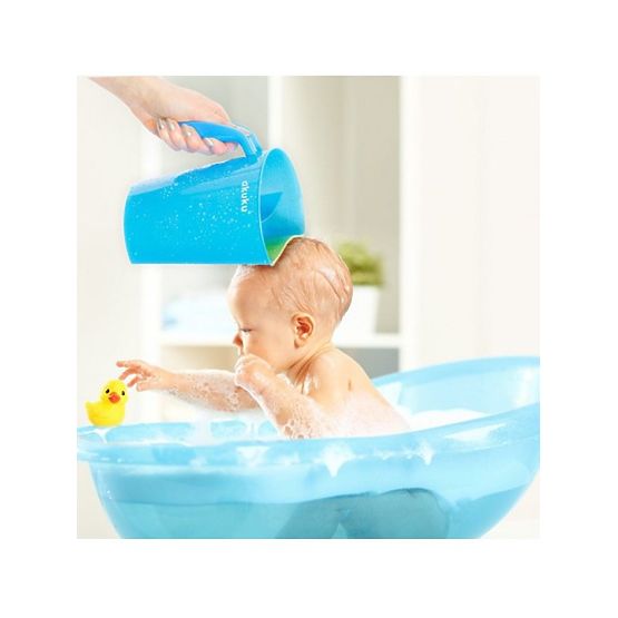 Nádobka na umývanie vlasov Akuku modrá