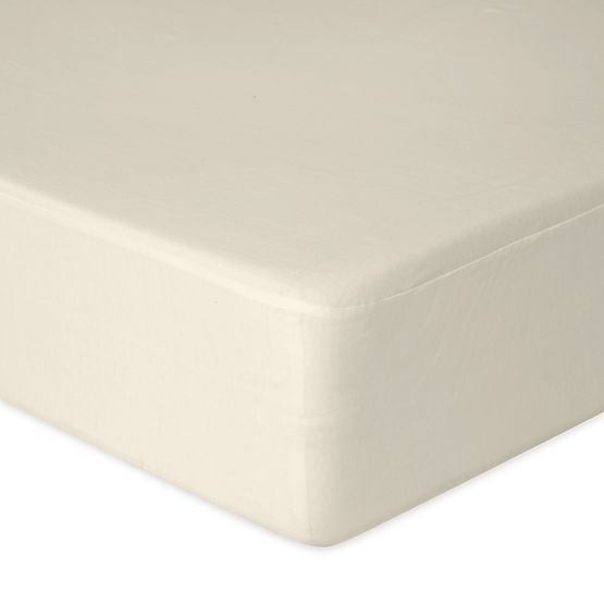 Nepremokavé bambusové prestieradlo 120x60 cm - béžové