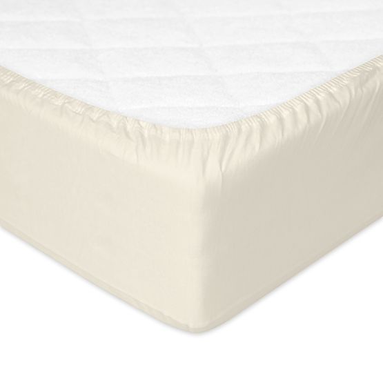 Nepremokavé bambusové prestieradlo 120x60 cm - béžové