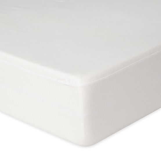 Nepremokavé bambusové prestieradlo 120x60 cm - biele