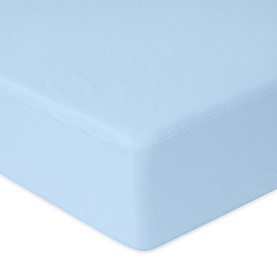 Nepremokavé bambusové prestieradlo 140x70 - modré